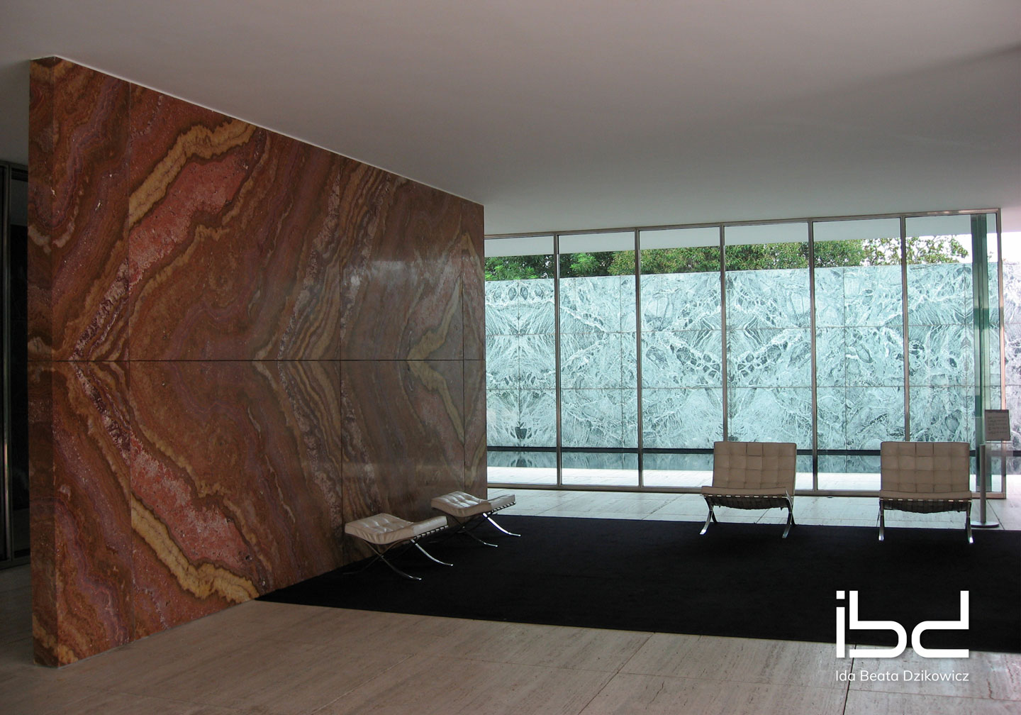 El Pabellón Alemán (Mies Van der Rohe), Barcelona